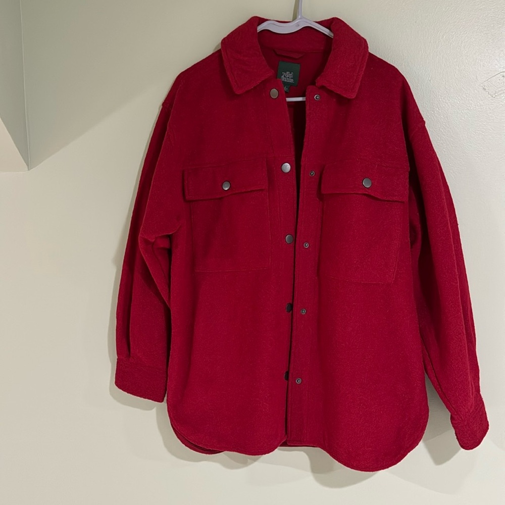 Red jacket